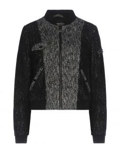 EMMA & GAIA Bomber For Women Black
