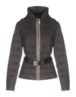 EMMA & GAIA Shell Jacket For Women Dark Brown