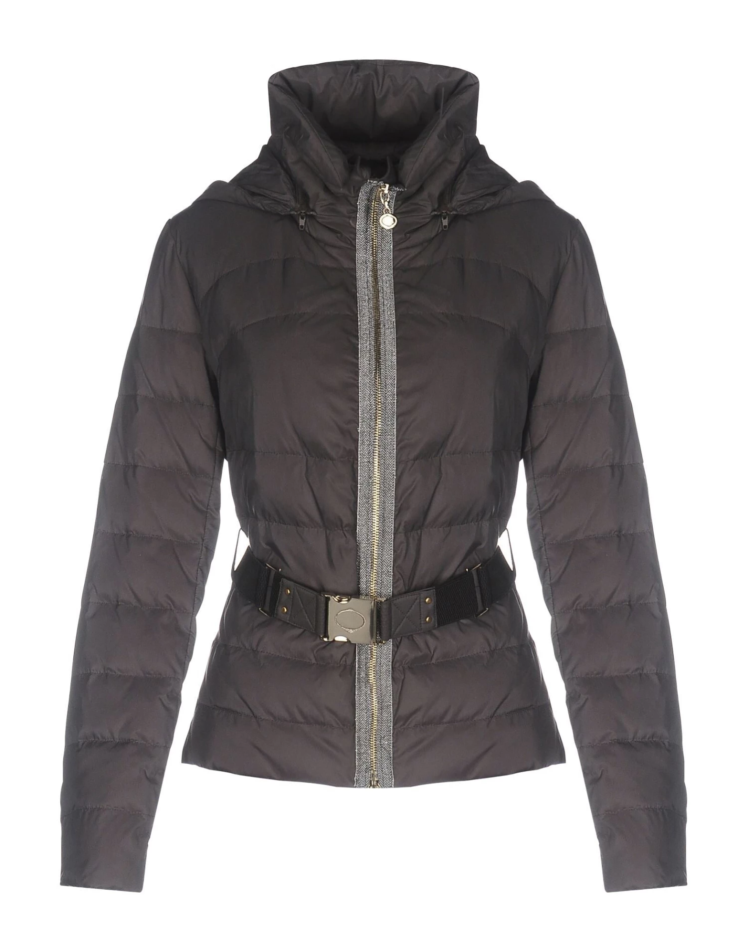 EMMA & GAIA Shell Jacket For Women Dark Brown