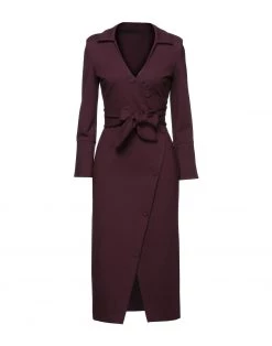 EMMA & GAIA Midi Dress For Women Black