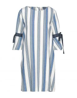 EMMA & GAIA Short Dress For Women Blue