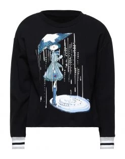 EMMA & GAIA Sweatshirt For Women Black