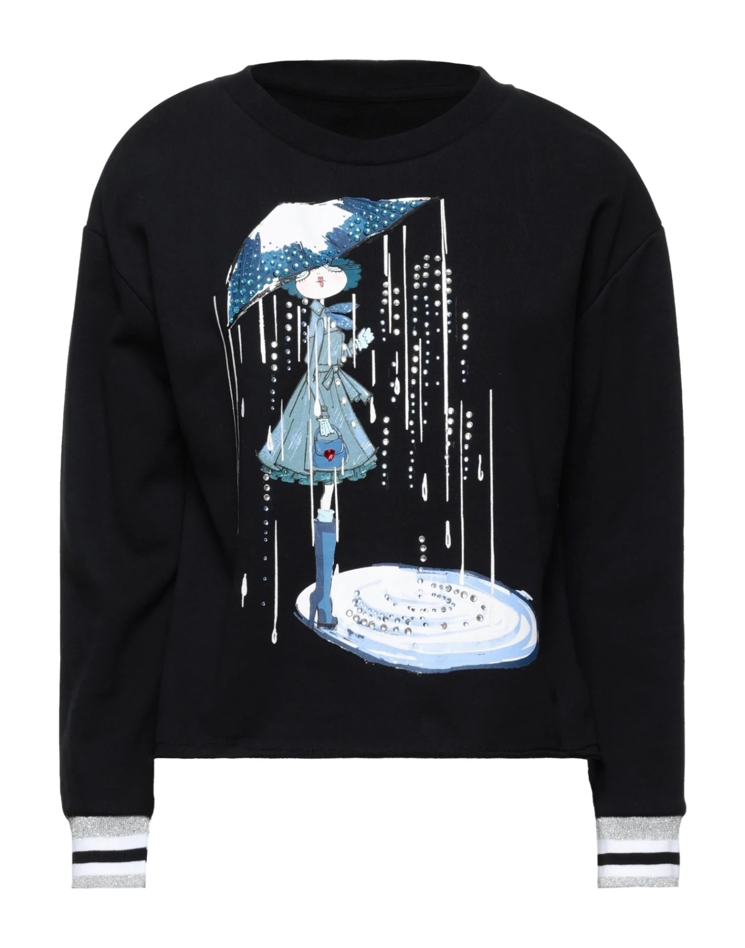 EMMA & GAIA Sweatshirt For Women Black