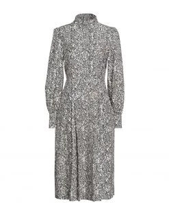 EMMA & GAIA Midi Dress For Women Black