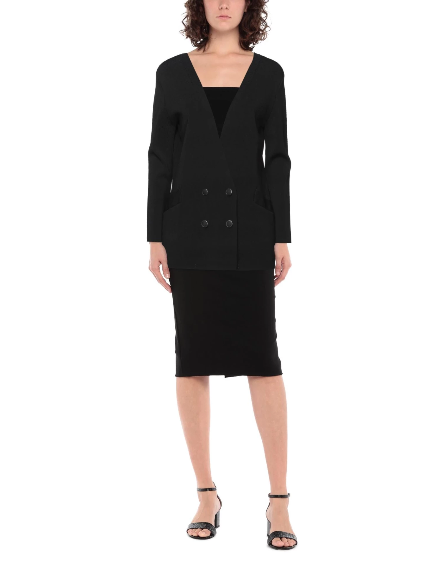 EMMA & GAIA Cardigan For Women Black - Image 2