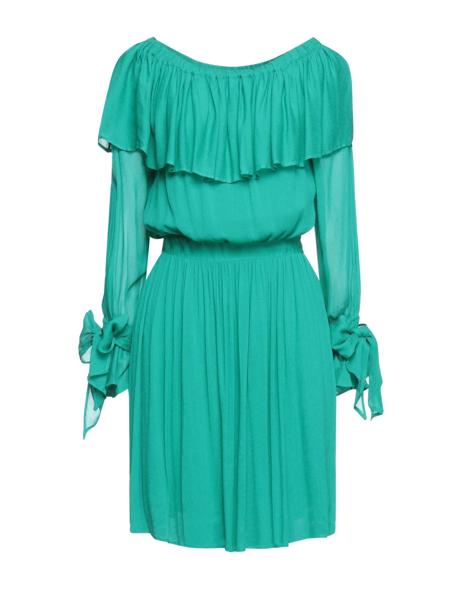 EMMA & GAIA Midi Dress For Women Emerald Green