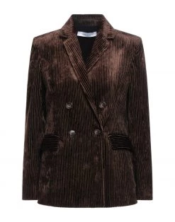 EMMA & GAIA Blazer For Women Brown