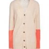 EMMA & GAIA Cardigan For Women Beige