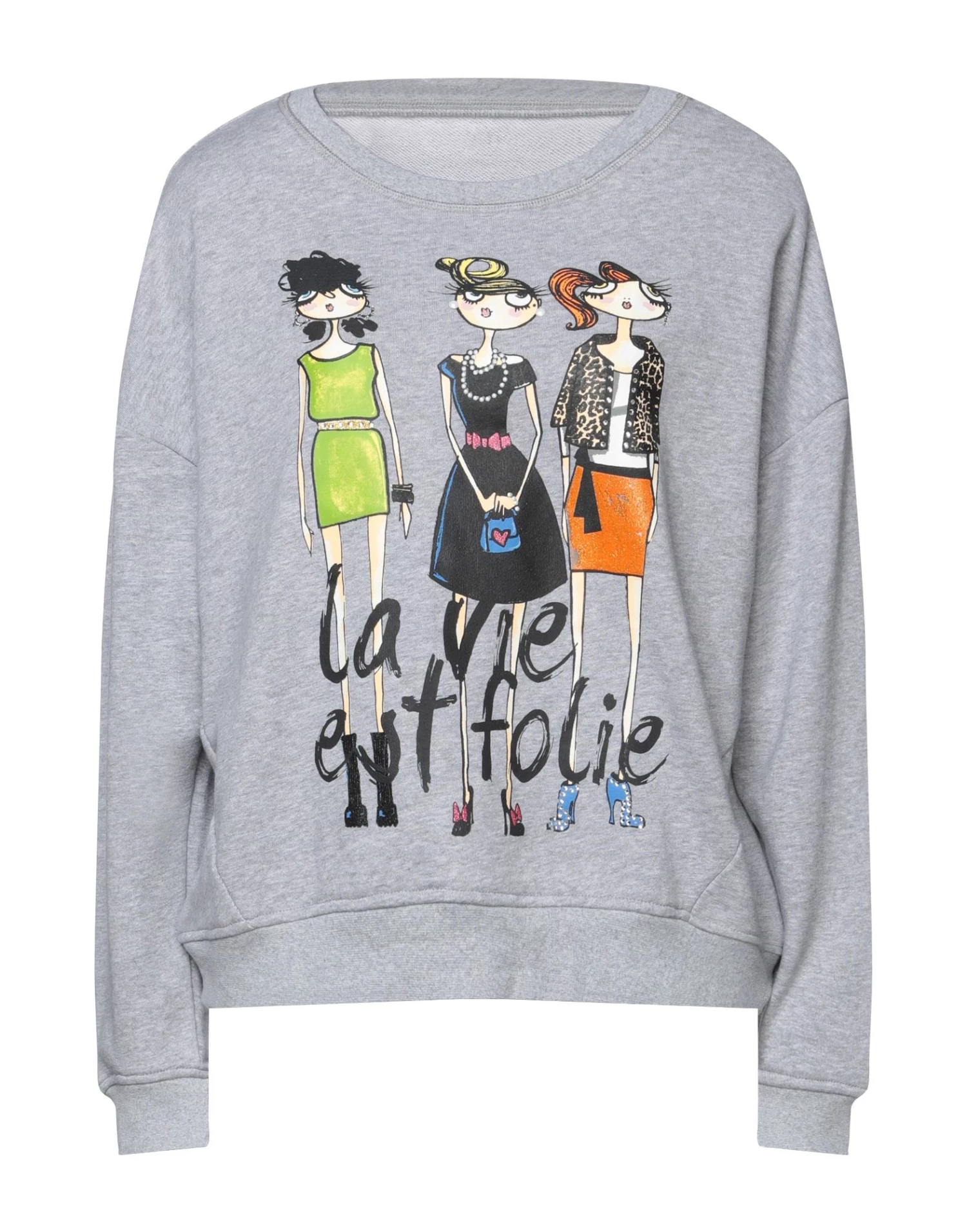 EMMA & GAIA Sweatshirt For Women Grey
