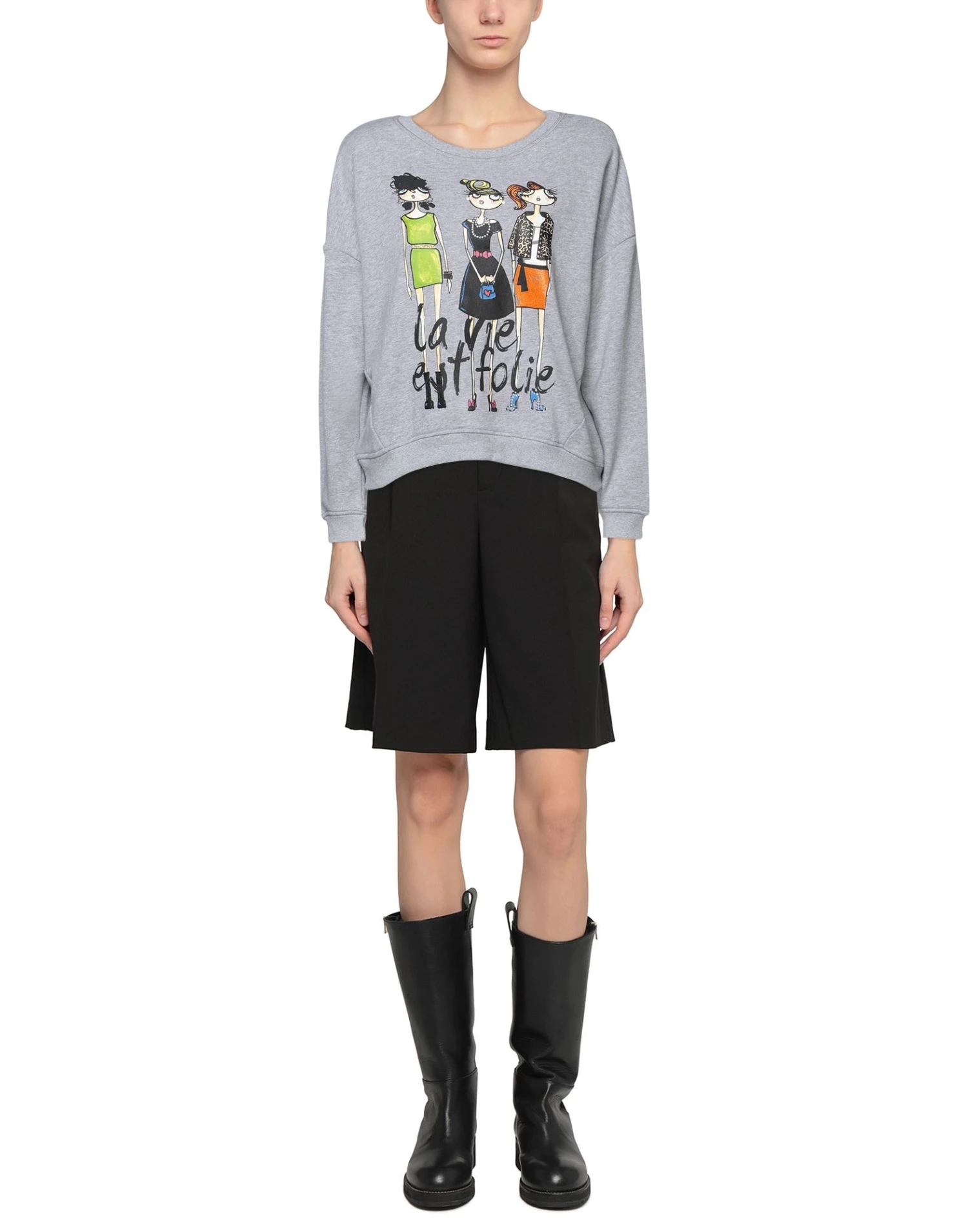 EMMA & GAIA Sweatshirt For Women Grey - Image 2