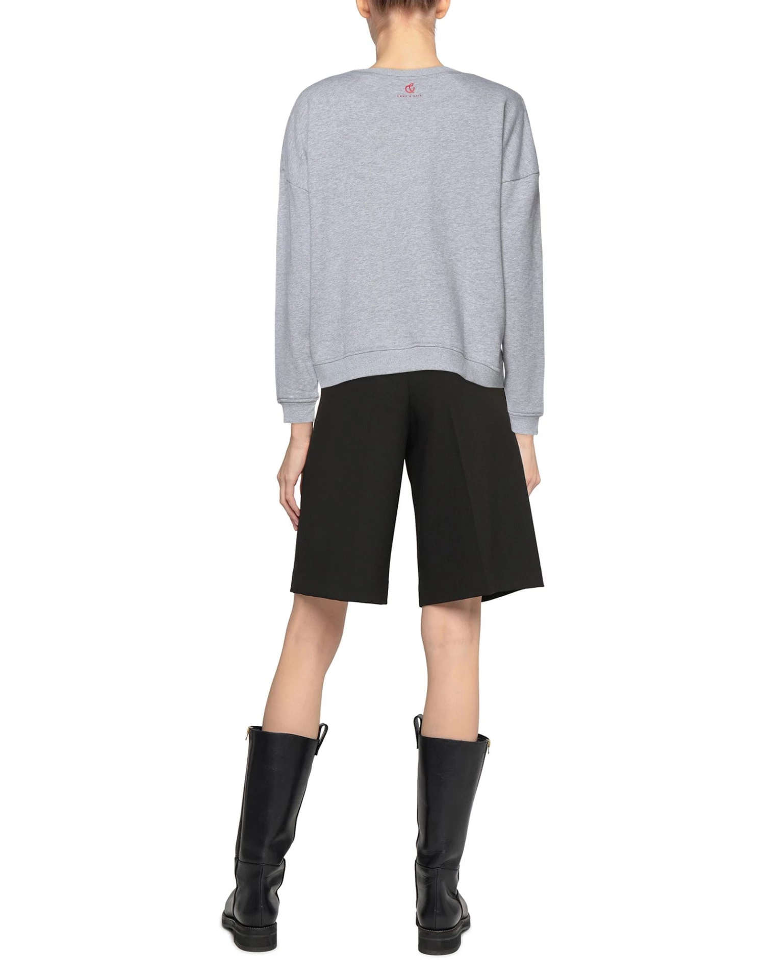 EMMA & GAIA Sweatshirt For Women Grey - Image 3