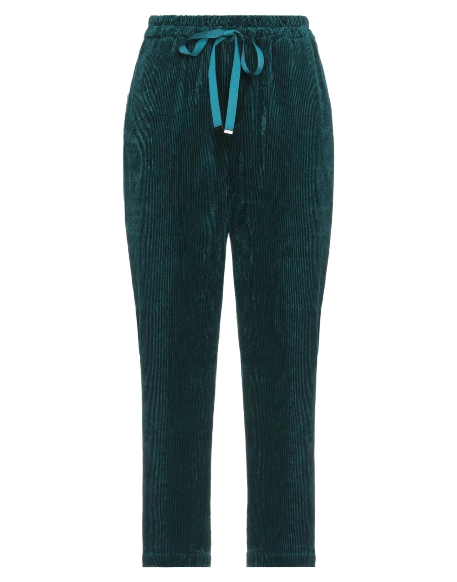 EMMA & GAIA Casual Pants For Women Deep Jade