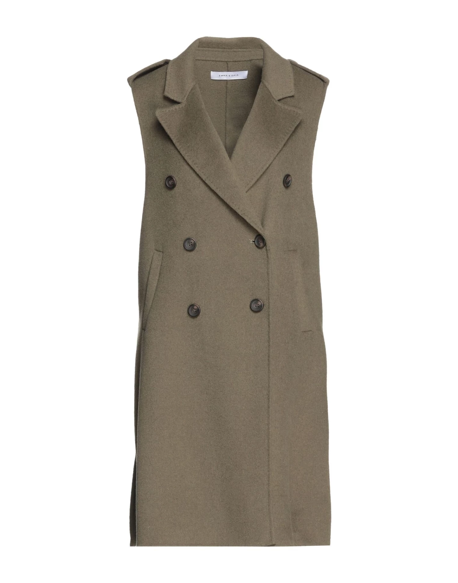 EMMA & GAIA Coat For Women Brown