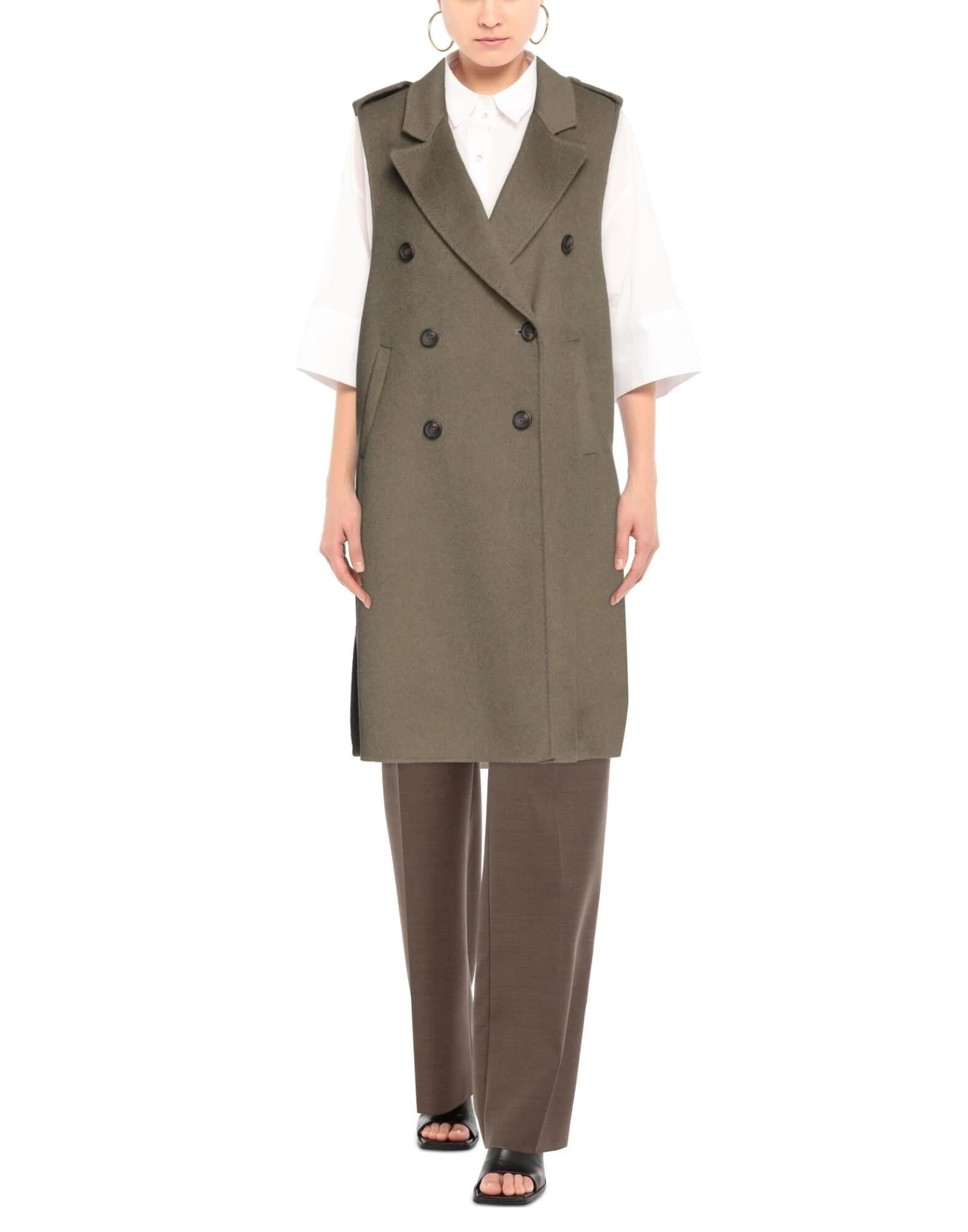 EMMA & GAIA Coat For Women Brown - Image 2