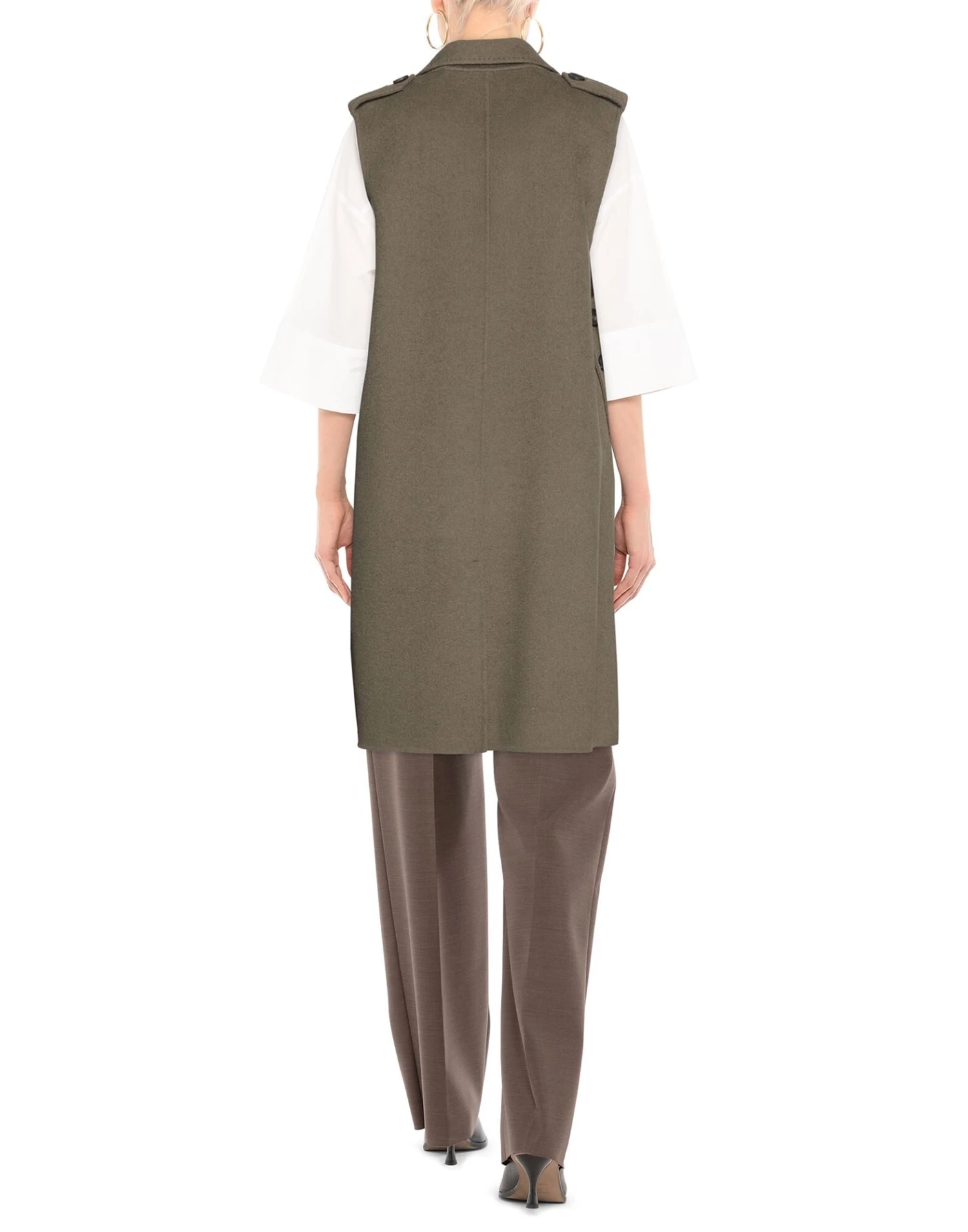 EMMA & GAIA Coat For Women Brown - Image 3