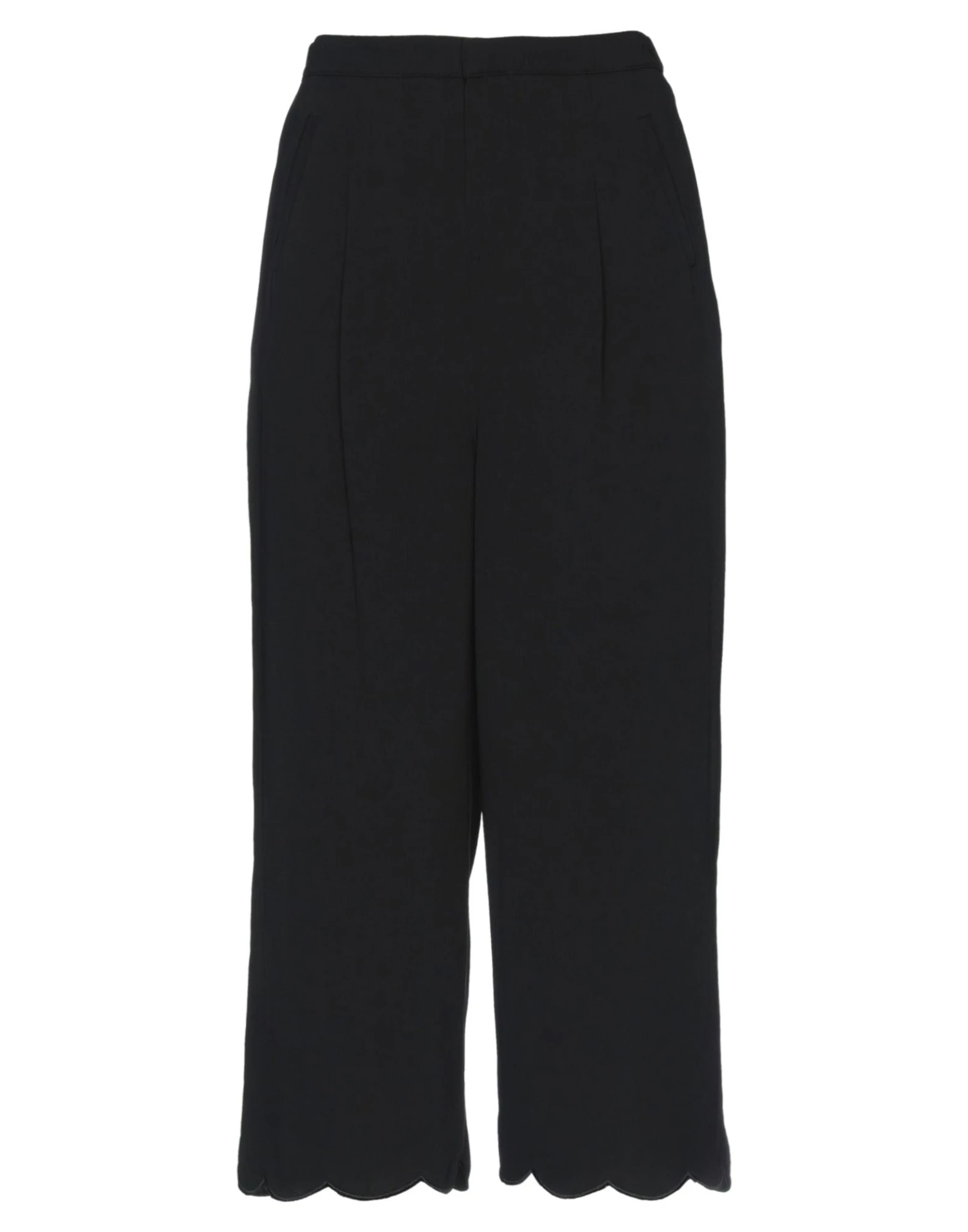 EMMA & GAIA Cropped Pants & Culottes For Women Black - Image 5