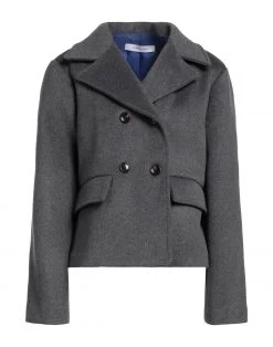 EMMA & GAIA Coat For Women Grey
