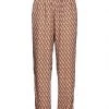 EMMA & GAIA Casual Pants For Women Brown