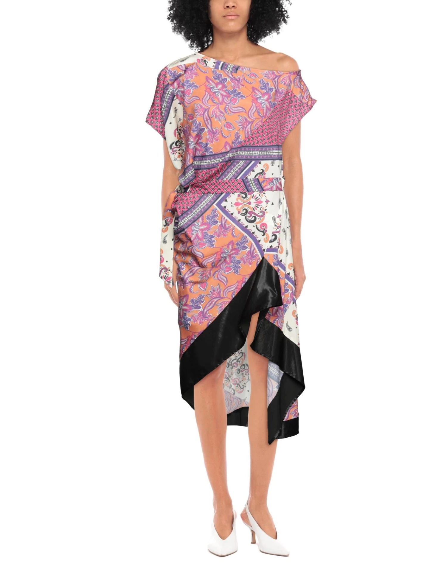 EMMA & GAIA Short Dress For Women Fuchsia - Image 2