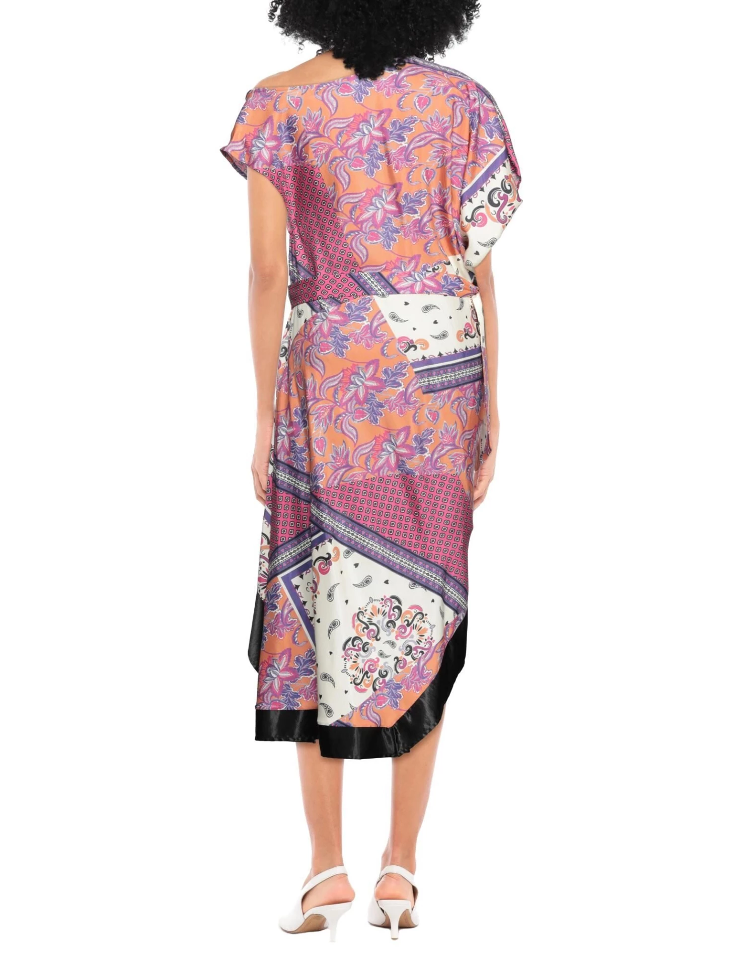 EMMA & GAIA Short Dress For Women Fuchsia - Image 3