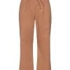 EMMA & GAIA Casual Pants For Women Camel