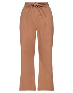 EMMA & GAIA Casual Pants For Women Camel