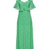 EMMA & GAIA Long Dress For Women Light Green