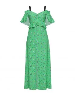 EMMA & GAIA Long Dress For Women Light Green