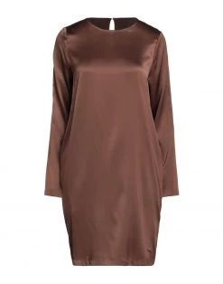 EMMA & GAIA Short Dress For Women Cocoa