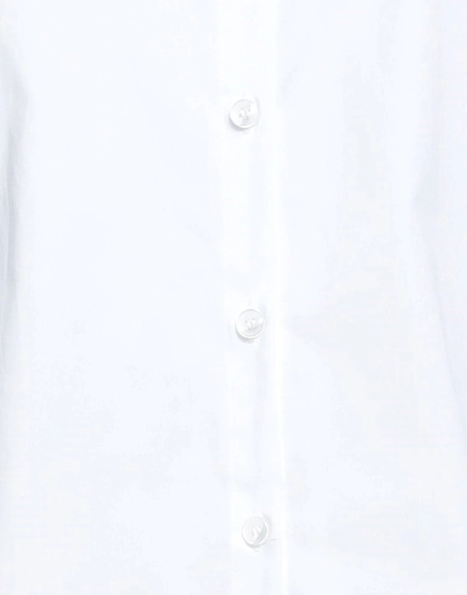 EMMA & GAIA Solid Color Shirts & Blouses For Women White - Image 4