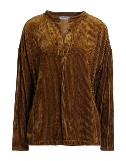 EMMA & GAIA Blouse For Women Military Green