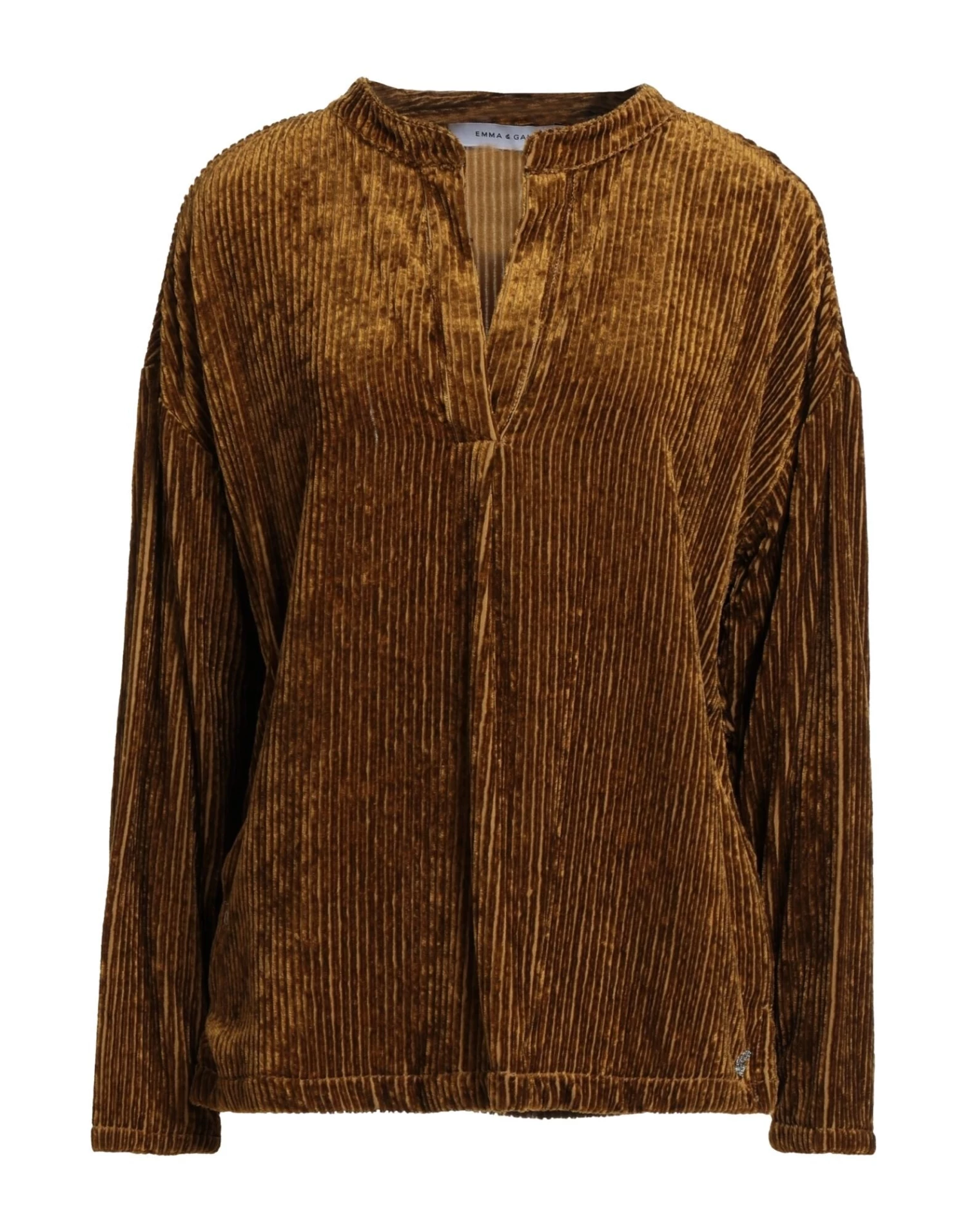 EMMA & GAIA Blouse For Women Military Green