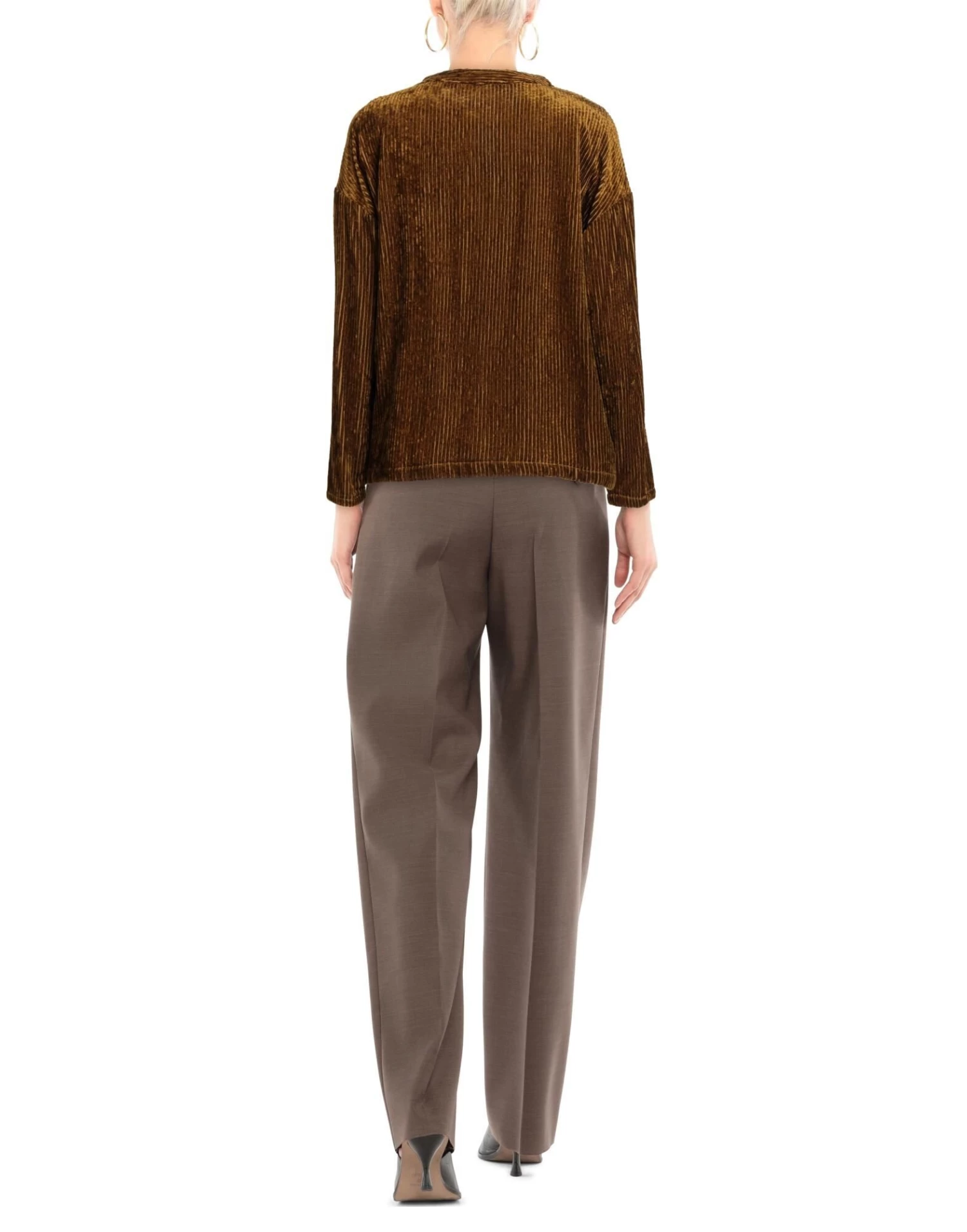 EMMA & GAIA Blouse For Women Military Green - Image 3