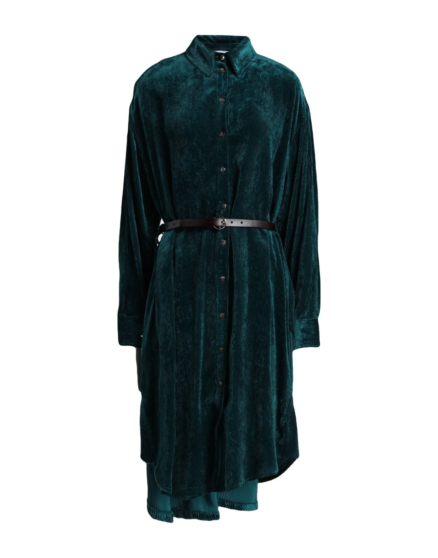 EMMA & GAIA Midi Dress For Women Deep Jade - Image 5