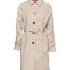EMMA & GAIA Full-length Jacket For Women Beige