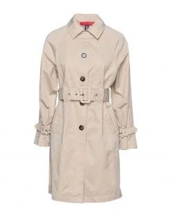 EMMA & GAIA Full-length Jacket For Women Beige