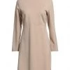 EMMA & GAIA Short Dress For Women Beige