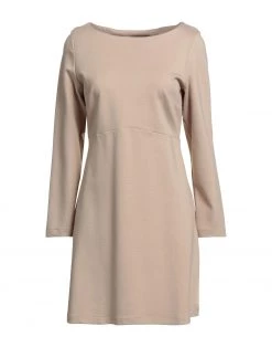 EMMA & GAIA Short Dress For Women Beige